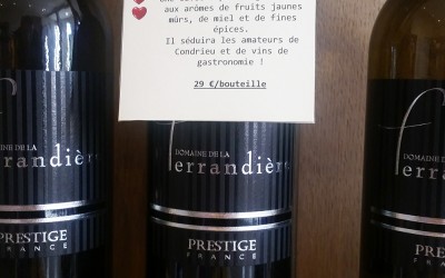 Domaine de la Ferrandière Prestige Blanc 2012 IGP Pays d’Oc