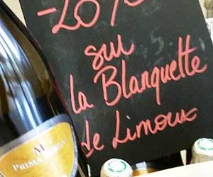 Promotion sur la blanquette de Limoux au caveau