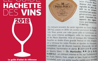 Guide Hachette Vins 2018 Les Vins des Domaines Paul Mas distingués