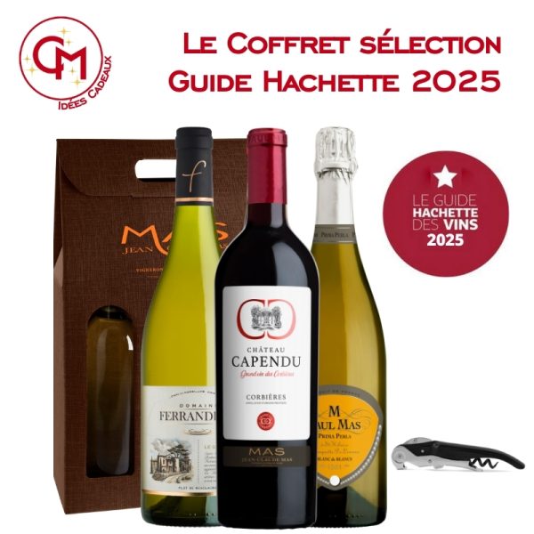 Coffret vin sélection Guide Hachette 2025